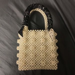 GREAT DEAL Pearl Handbag in Excellent Condition